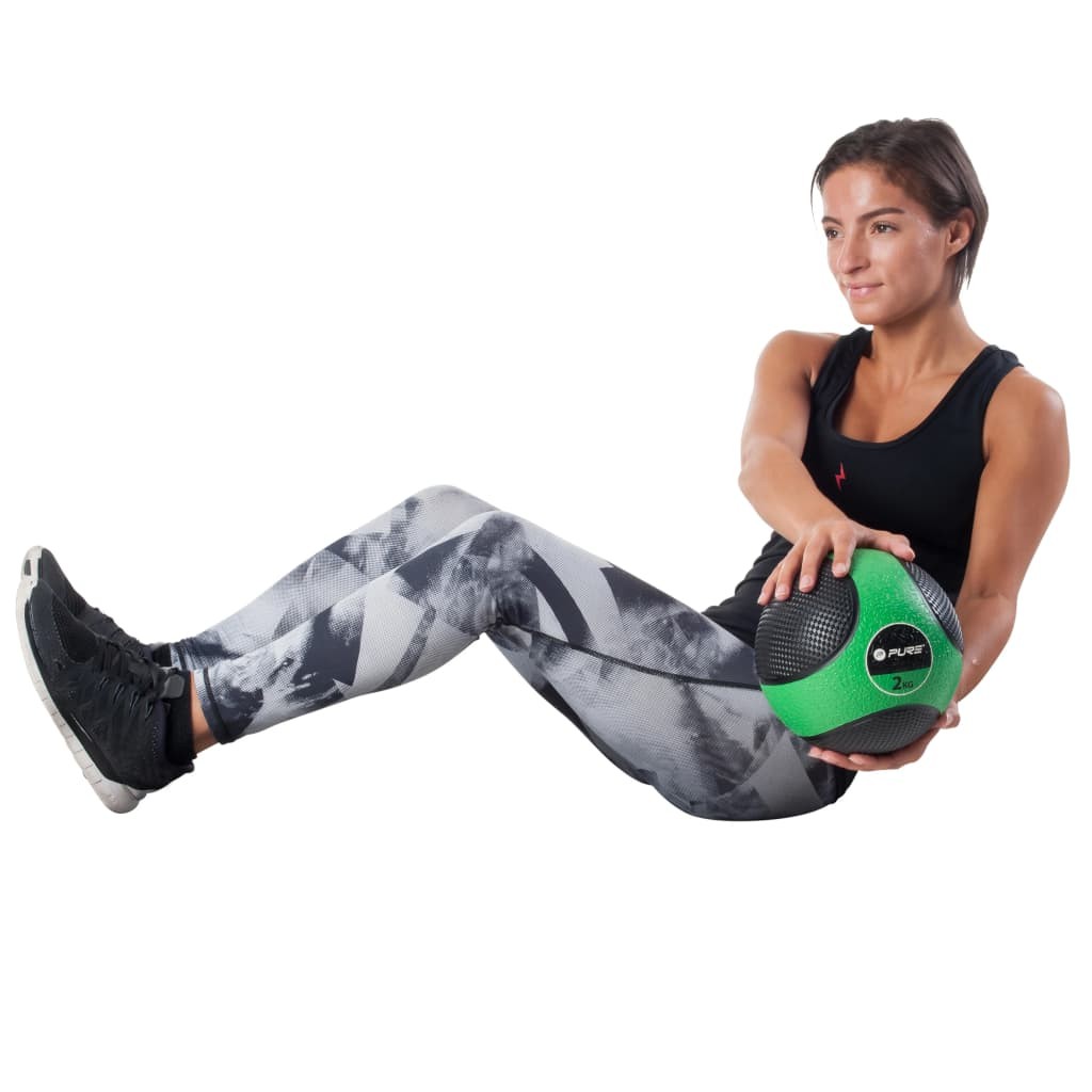 Pure2Improve Medicine Ball 2 kg Green